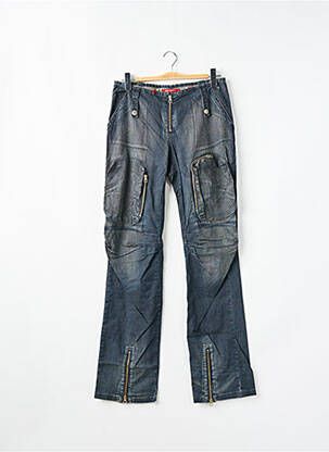 Blugi cu croială dreaptă albastru MISS SIXTY femeie