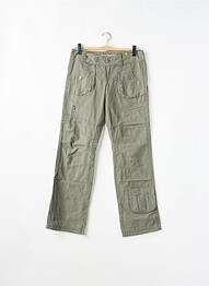 Pantalon drept elasticitate mărime normală verde ONLY femeie