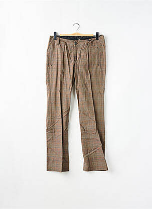 Pantalon chino țesătură poplin mărime normală maro RWD femeie