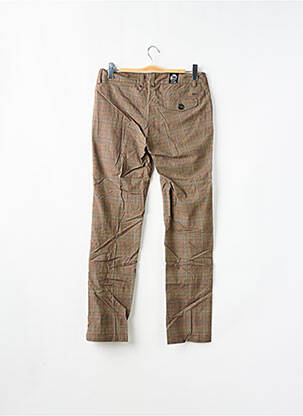 Pantalon chino țesătură poplin mărime normală maro RWD femeie