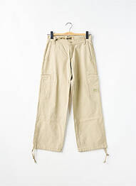 Pantalon cargo croială dreaptă mărime normală bej RWD femeie