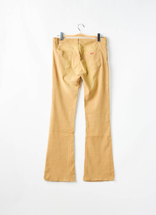 Blugi cu croială evazată bej MISS SIXTY femeie