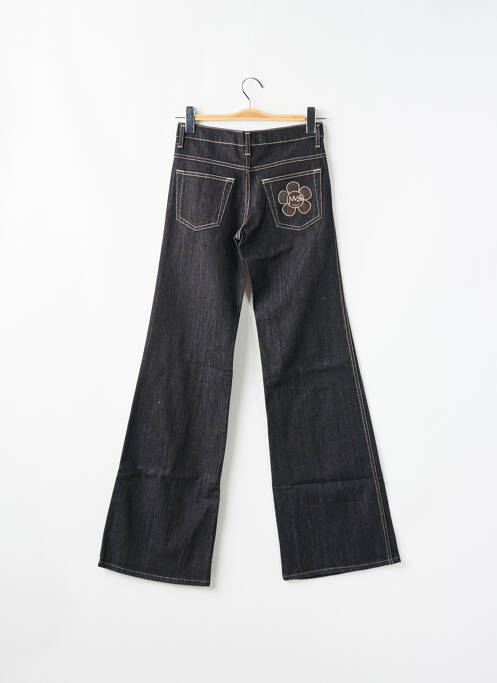 Blugi cu croială evazată negru MB10 femeie