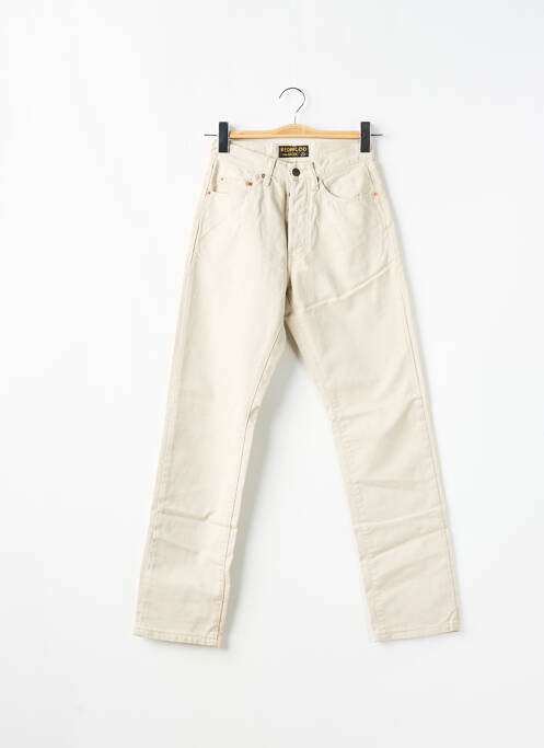 Blugi cu croială slim bej REDWOOD femeie