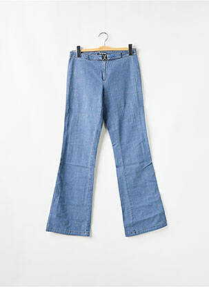 Blugi cu croială evazată albastru SCHOOL RAG femeie