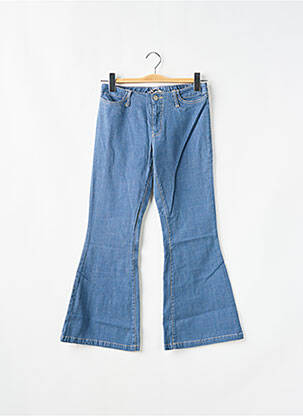 Blugi cu croială evazată albastru SCHOOL RAG femeie