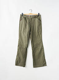 Pantalon drept țesătură poplin mărime normală verde SESSUN femeie