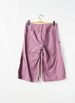 Pantalon trei sferturi croială dreaptă mărime normală violet SESSUN femeie