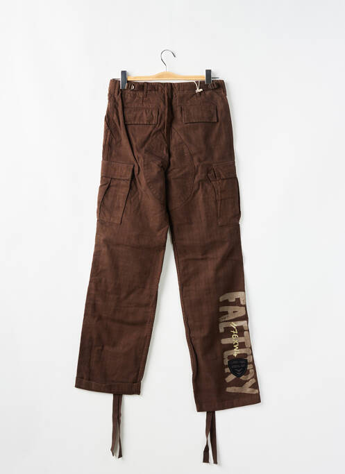 Pantalon cargo maro SCHOOL RAG femeie