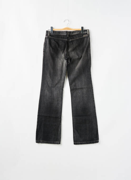 Blugi cu croială evazată negru SCHOOL RAG femeie