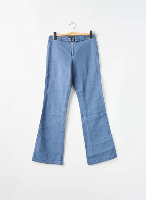 Blugi cu croială evazată albastru SCHOOL RAG femeie