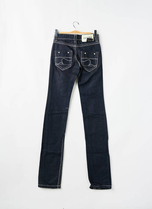 Blugi cu croială slim albastru SCHOOL RAG femeie