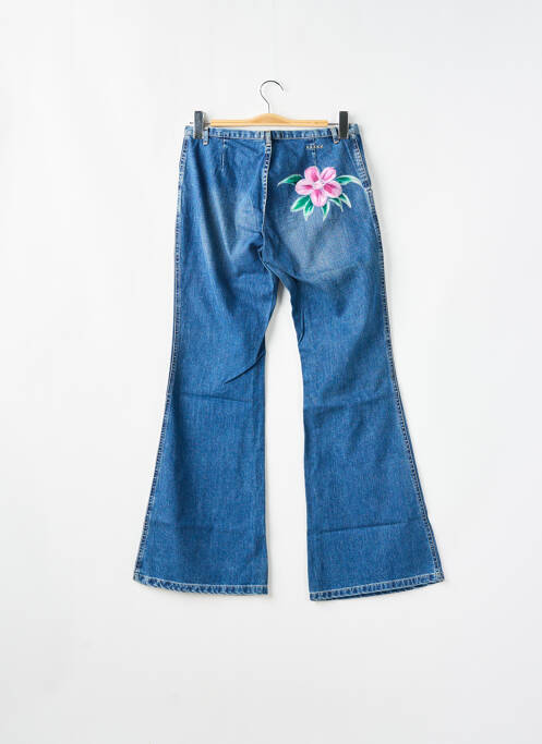 Blugi cu croială evazată albastru SCHOOL RAG femeie