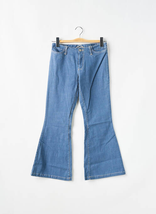 Blugi cu croială evazată albastru SCHOOL RAG femeie