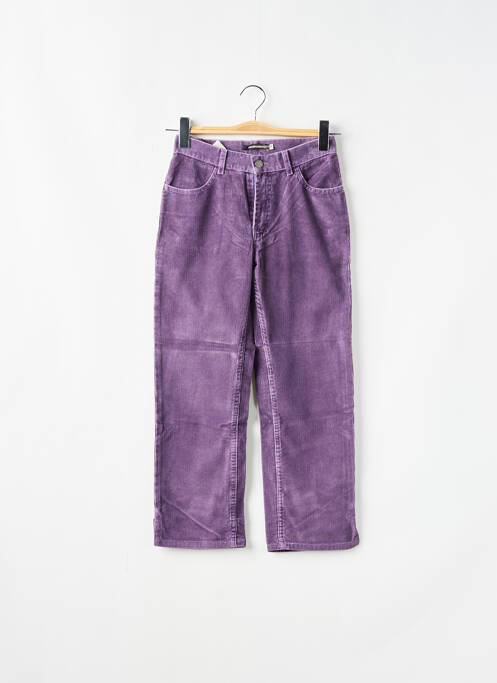 Pantalon drept violet SCHOOL RAG femeie