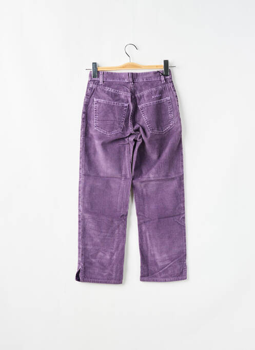 Pantalon drept violet SCHOOL RAG femeie