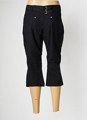 Pantalon trei sferturi croială dreaptă talie joasă negru BLEND SHE femeie