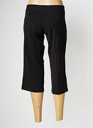 Pantalon trei sferturi croială dreaptă talie joasă negru BLEND SHE femeie