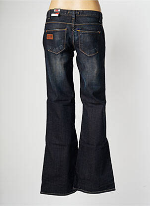 Blugi bootcut elasticitate talie joasă albastru GSUSOD femeie