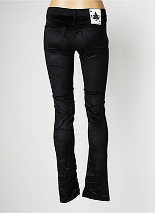 Pantalon slim talie joasă talie joasă negru HELLS BELLS femeie