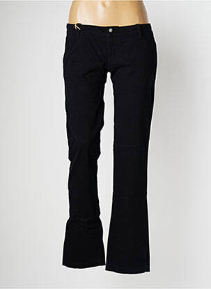 Pantalon drept elasticitate talie joasă negru NATIONAL LIBERTY femeie