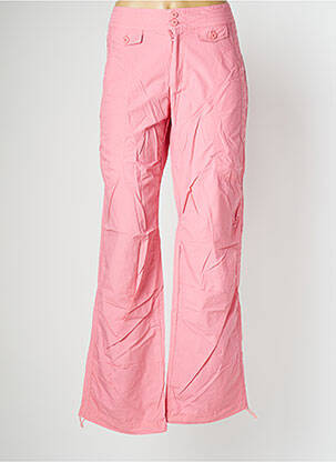 Pantalon evazat talie joasă talie joasă roz LADY SOUL femeie
