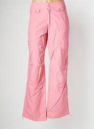 Pantalon evazat talie joasă talie joasă roz LADY SOUL femme
