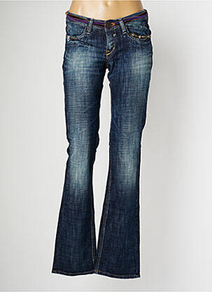 Blugi cu croială dreaptă albastru TAKE TWO femeie