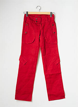 Pantalon cargo croială dreaptă mărime normală roșu BE YOU K femeie