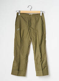 Pantalon trei sferturi croială dreaptă mărime normală verde BE YOU K femeie