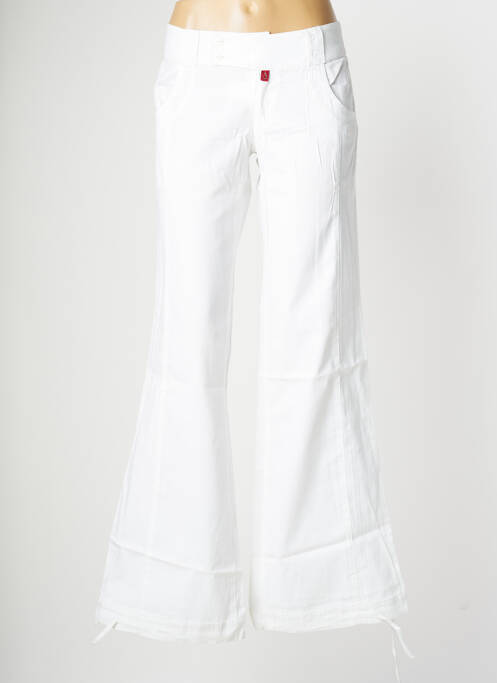 Pantalon evazat alb BE YOU K femeie