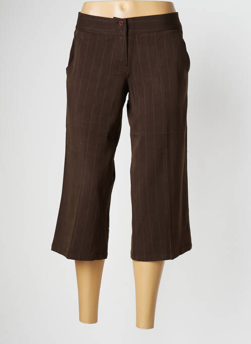 Pantalon trei sferturi maro BLEND SHE femeie