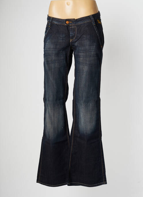 Blugi bootcut albastru GSUSOD femeie