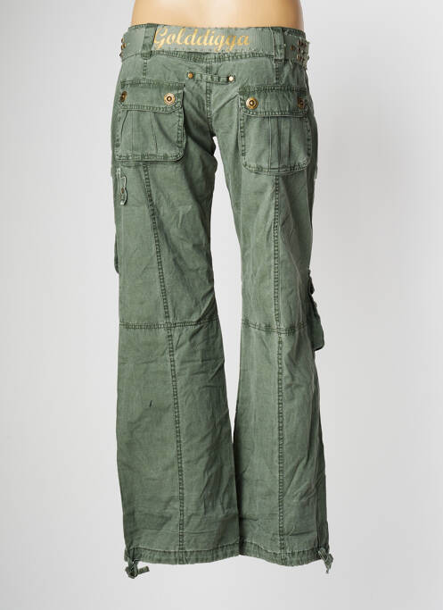 Pantalon drept verde GOLDDIGGA femeie