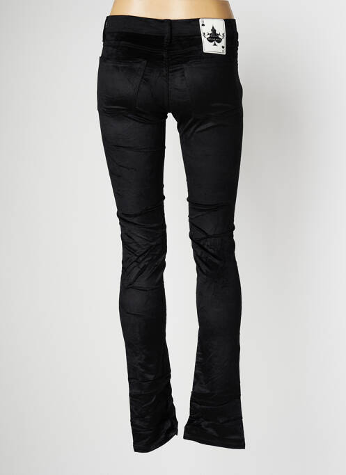 Pantalon slim negru HELLS BELLS femeie