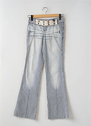 Blugi bootcut elasticitate talie joasă albastru TEDDY SMITH femeie