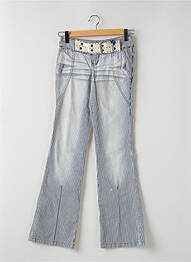 Blugi bootcut elasticitate talie joasă albastru TEDDY SMITH femeie