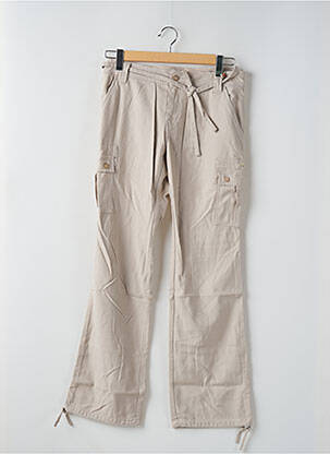 Pantalon cargo bej TEDDY SMITH femeie