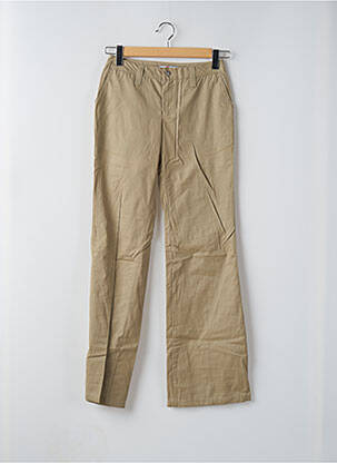 Pantalon evazat talie joasă talie joasă verde TEDDY SMITH femeie