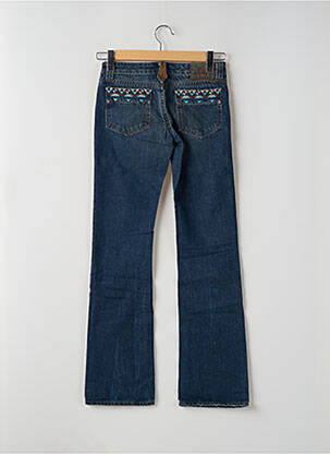Blugi bootcut elasticitate talie joasă albastru TEDDY SMITH femeie