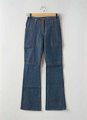 Blugi bootcut albastru TEDDY SMITH femeie