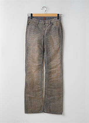 Pantalon drept elasticitate talie joasă albastru TEDDY SMITH femeie