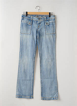 Blugi cu croială dreaptă albastru TEDDY SMITH femeie