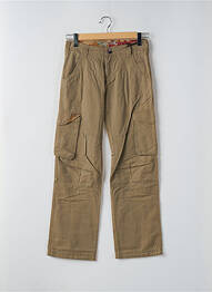 Pantalon cargo croială dreaptă mărime normală verde TEDDY SMITH bărbat
