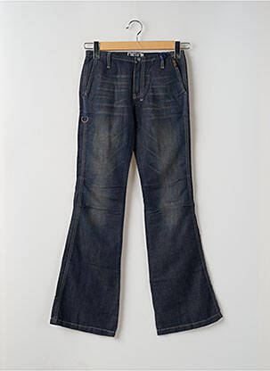 Blugi bootcut albastru TEDDY SMITH femeie