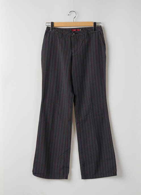 Pantalon larg gri TEDDY SMITH femeie