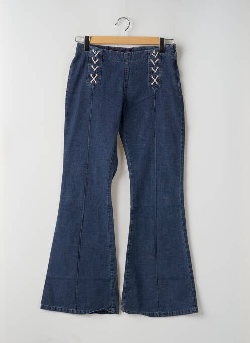 Blugi cu croială evazată albastru TEDDY SMITH femeie