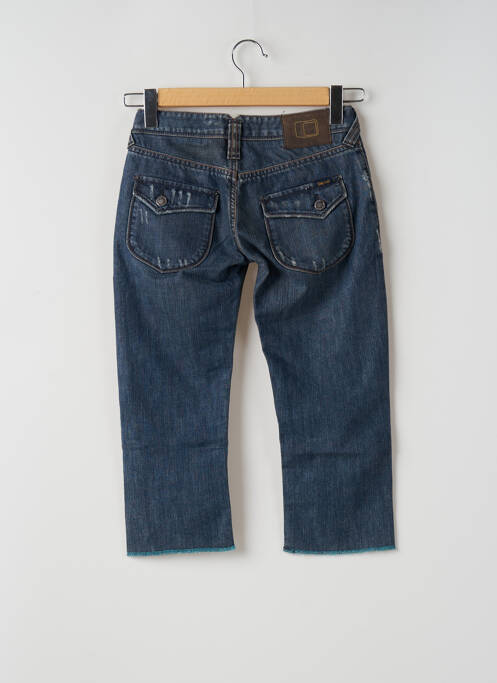 Pantalon trei sferturi albastru TEDDY SMITH femeie