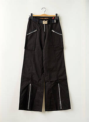 Pantalon evazat negru LA BRIGADA INTERNACIONAL femeie