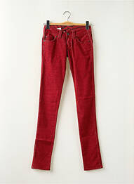 Pantalon slim talie joasă talie joasă roșu CIMARRON femeie